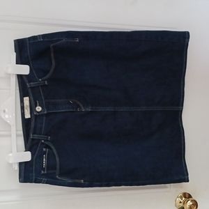 Jean pencil skirt